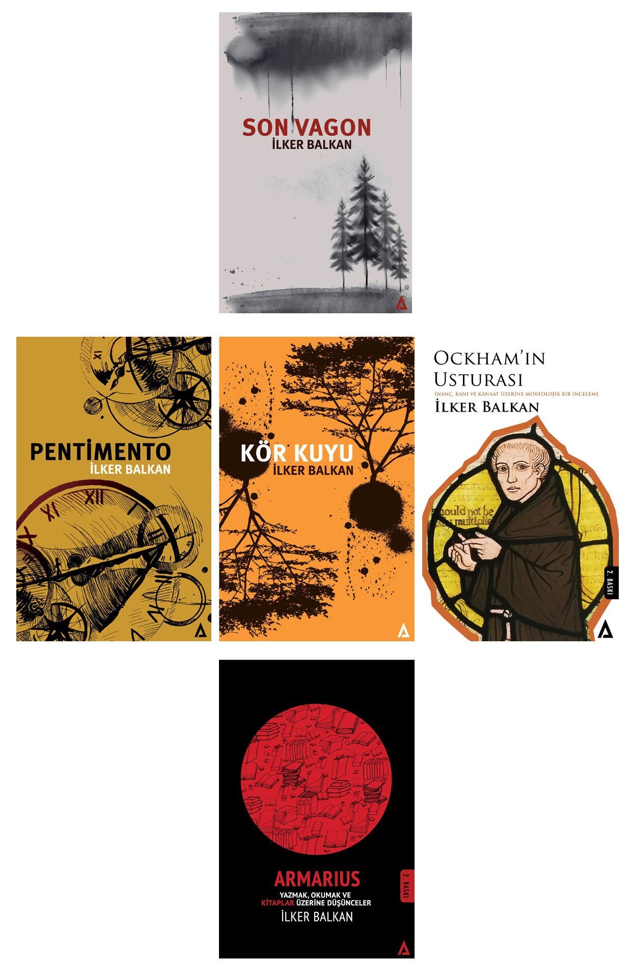 İlker Balkan Seti (5 Kitap Takım-İsme İmzalı)